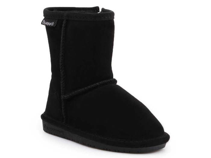 Zimowe buty dziecięce BearPaw 608TZ Black II